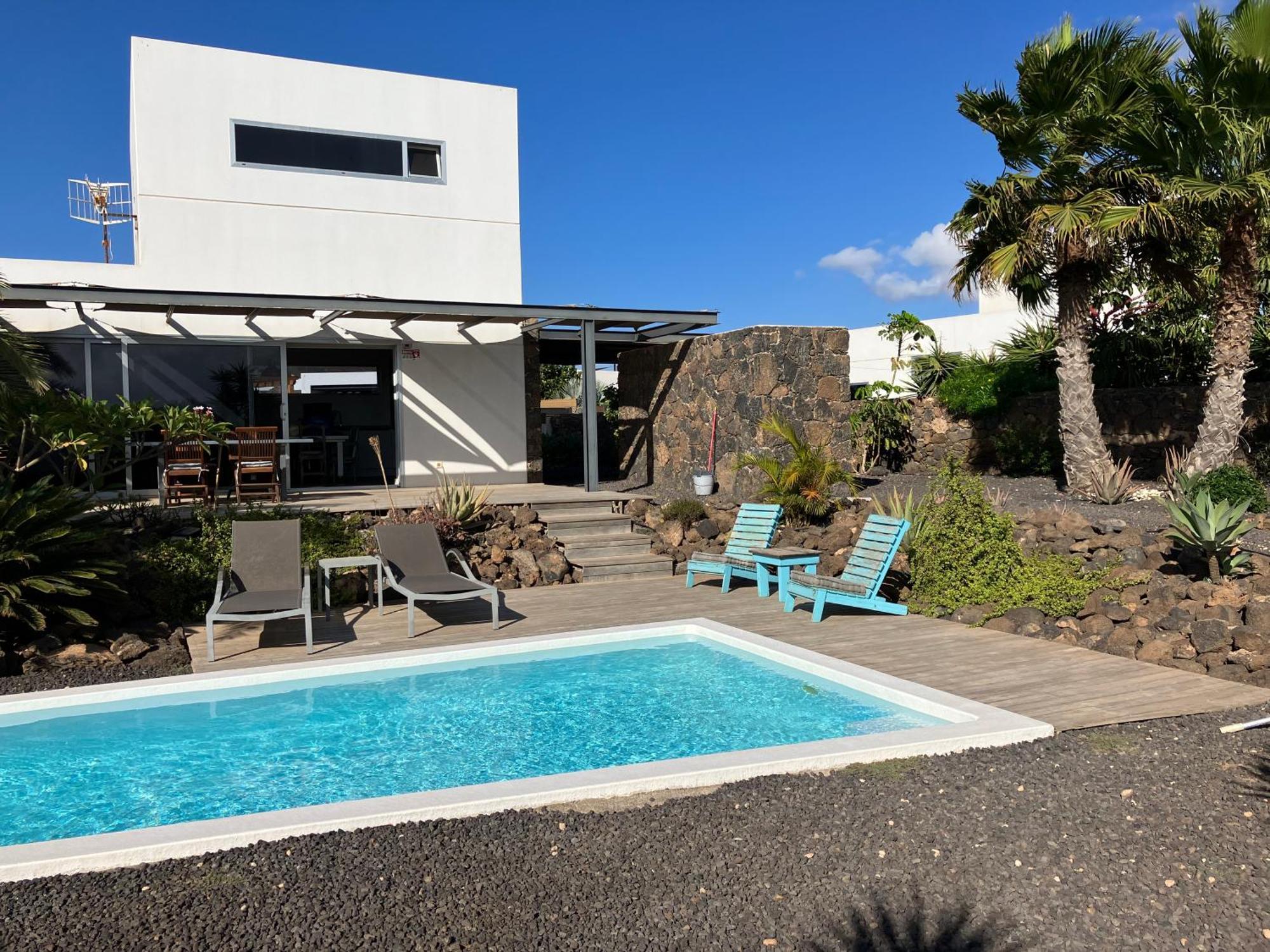 Majanicho Rock - Villa With Heated Pool Lajares Buitenkant foto
