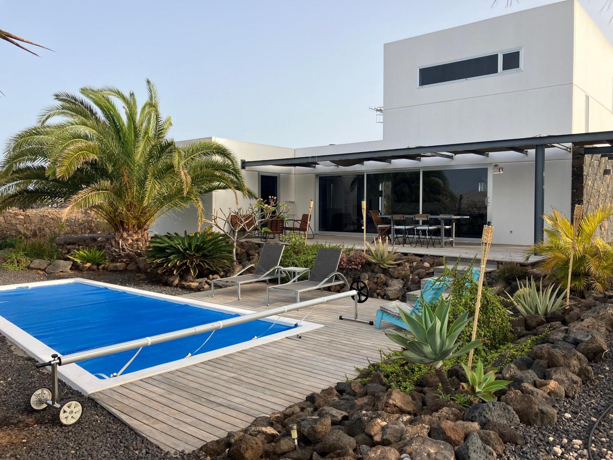 Majanicho Rock - Villa With Heated Pool Lajares Buitenkant foto